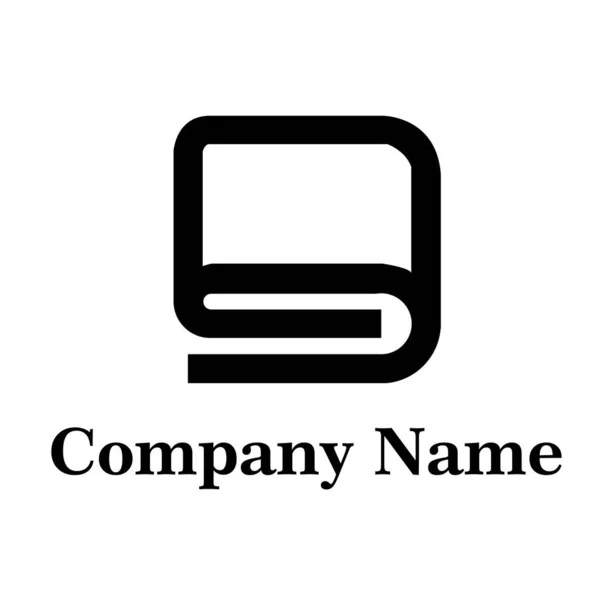 Havlu temalı şirket logosu, basit ana hat logosu ve düz vektör tarzı. Havlularla uğraşan işletmeler için kullanılabilir. Düz Vektör Logosu.