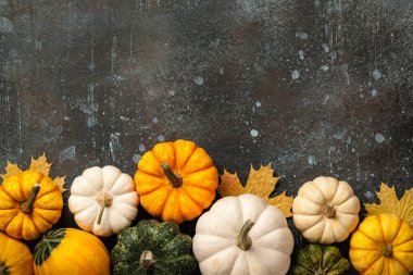 Dekoratif balkabaklarıyla Şükran Gününüz kutlu olsun.