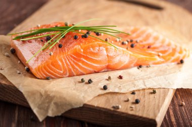 taze Çiğ somon