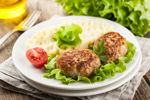 Chuletas de chuletas de cerdo — Foto de Stock