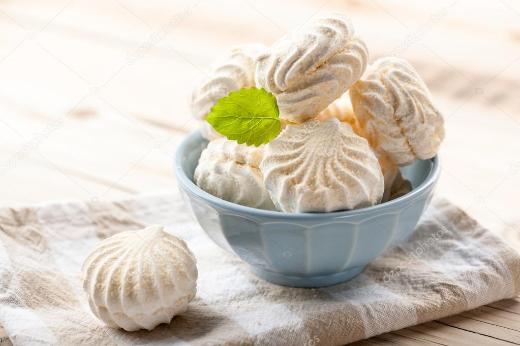White marshmallows(Zephyr) 