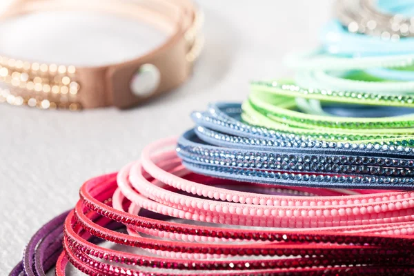 Bracelets colorés pour femmes — Photo