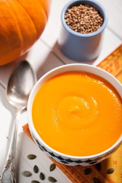 Pumpkin soup — Stock Photo, Image