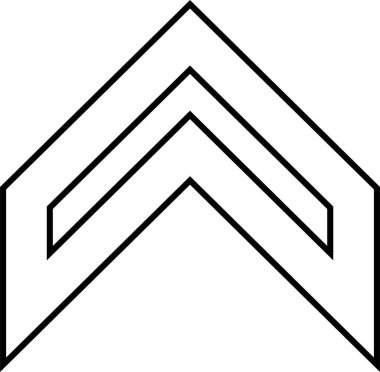 kullanıcı arayüzü ok simgesi, vektör illüstrasyonu