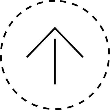 kullanıcı arayüzü ok simgesi, vektör illüstrasyonu