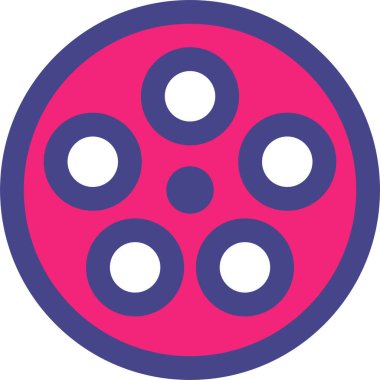 Yemek. Web simgesi basit illüstrasyon