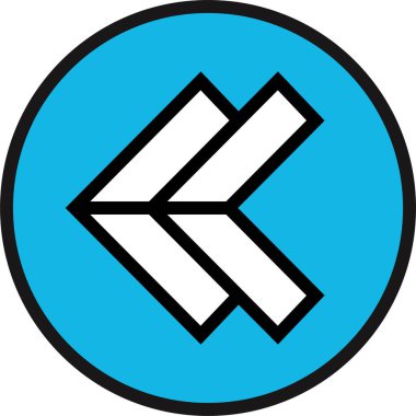 kullanıcı arayüzü ok simgesi, vektör illüstrasyonu