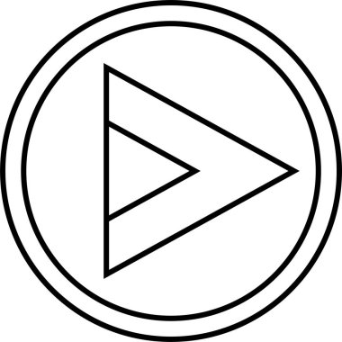 kullanıcı arayüzü ok simgesi, vektör illüstrasyonu