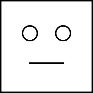 emoji yüz vektör illüstrasyonu