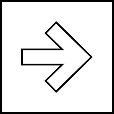 kullanıcı arayüzü ok simgesi, vektör illüstrasyonu