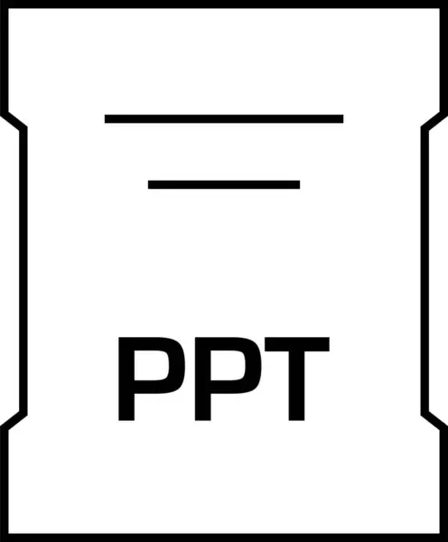 Dateiname Symbol Vektor Illustration — Stockvektor