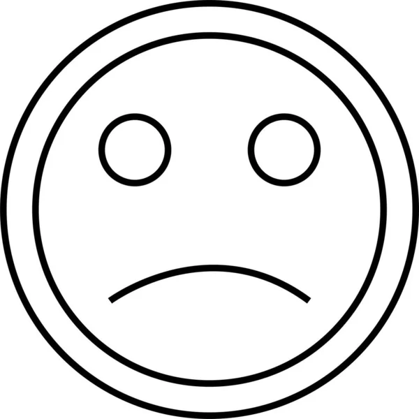 Emoji Απεικόνιση Διανύσματος Προσώπου — Διανυσματικό Αρχείο