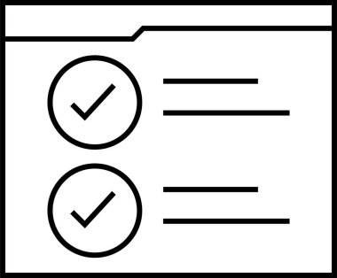 Web arayüzü simgesi, vektör illüstrasyonu