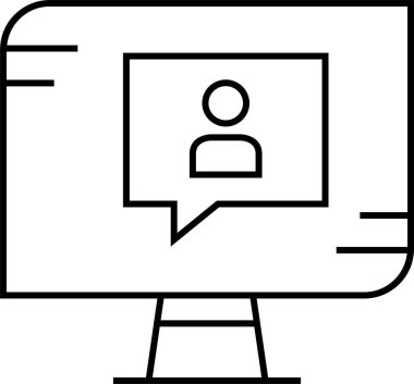  SMS ve Metin konuşma ikonu vektör illüstrasyonu