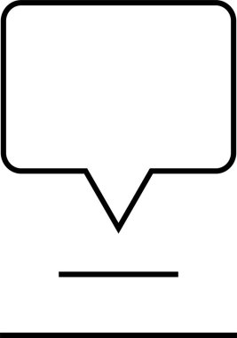  SMS ve Metin konuşma ikonu vektör illüstrasyonu