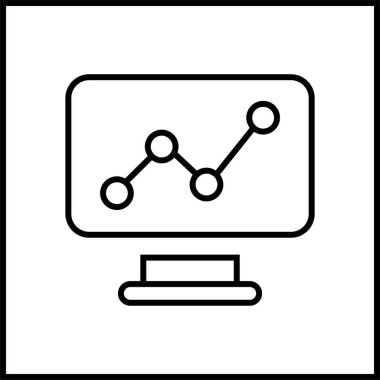 seo modern simgesinin vektör illüstrasyonu