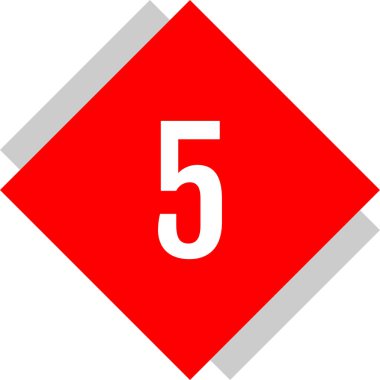 Yol işareti simgesi. vektör illüstrasyonu