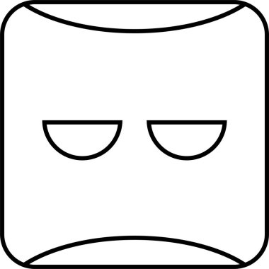 emoji yüz vektör illüstrasyonu