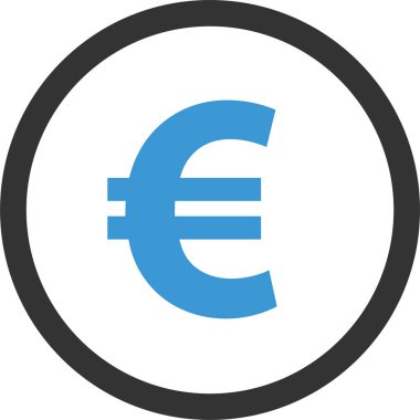 Avro simgesi vektör illüstrasyonu 