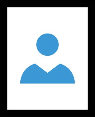 kullanıcı profili simgesi, vektör illüstrasyonu