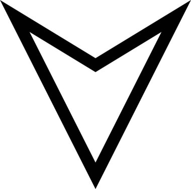 kullanıcı arayüzü ok simgesi, vektör illüstrasyonu