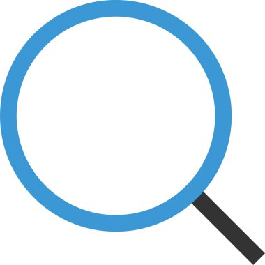 Basit arama motoru konsepti simgesi, vektör illüstrasyonu