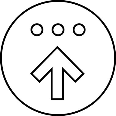 Basit web bilgi simgesi, vektör illüstrasyonu