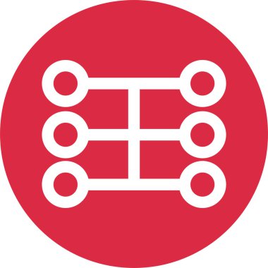 Web arayüzü simgesi, vektör illüstrasyonu