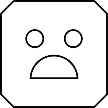 emoji yüz vektör illüstrasyonu