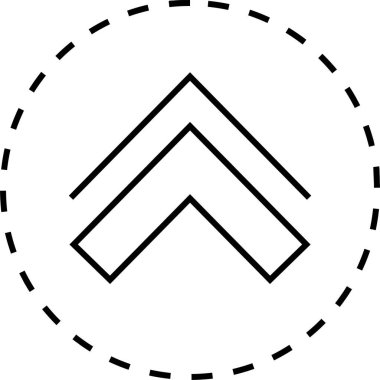 kullanıcı arayüzü ok simgesi, vektör illüstrasyonu