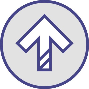 kullanıcı arayüzü ok simgesi, vektör illüstrasyonu