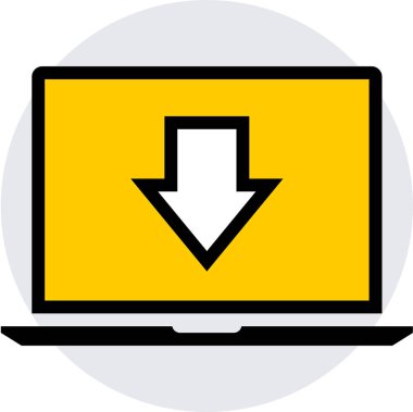 kullanıcı arayüzü ok simgesi, vektör illüstrasyonu