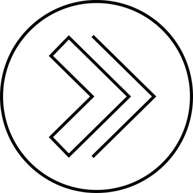 kullanıcı arayüzü ok simgesi, vektör illüstrasyonu