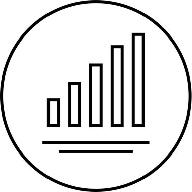 Basit web bilgi simgesi, vektör illüstrasyonu