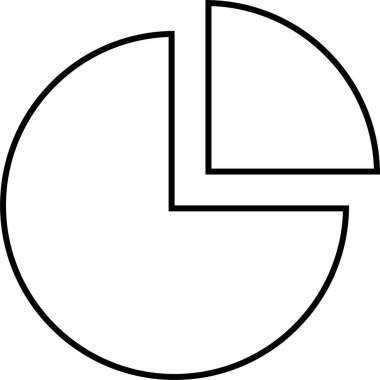 Basit emlak konsepti simgesi, vektör illüstrasyonu