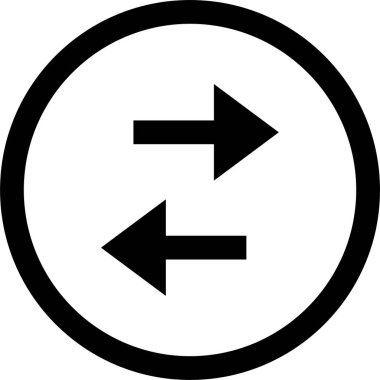 kullanıcı arayüzü ok simgesi, vektör illüstrasyonu