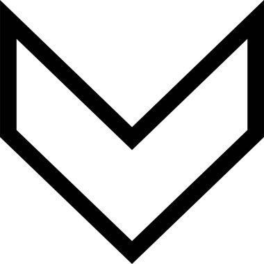 kullanıcı arayüzü ok simgesi, vektör illüstrasyonu