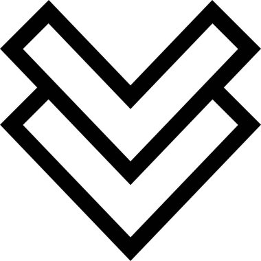 kullanıcı arayüzü ok simgesi, vektör illüstrasyonu