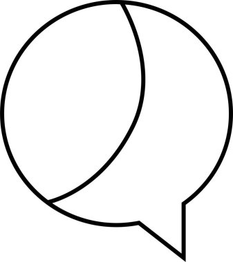  SMS ve Metin konuşma ikonu vektör illüstrasyonu