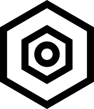 Güzel bir simgenin vektör illüstrasyonu