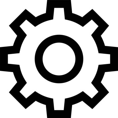 Teçhizat Web simgesi basit illüstrasyon