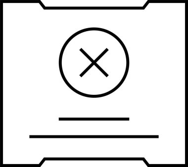 Web arayüzü simgesi, vektör illüstrasyonu