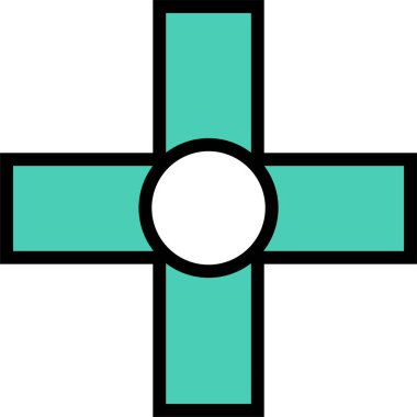 ekle, artı simge vektör illüstrasyonu 