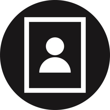 kullanıcı profili simgesi, vektör illüstrasyonu