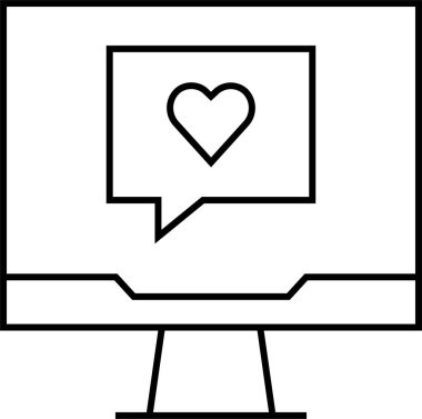  SMS ve Metin konuşma ikonu vektör illüstrasyonu