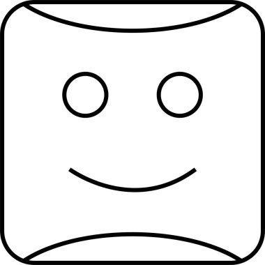 emoji yüz vektör illüstrasyonu