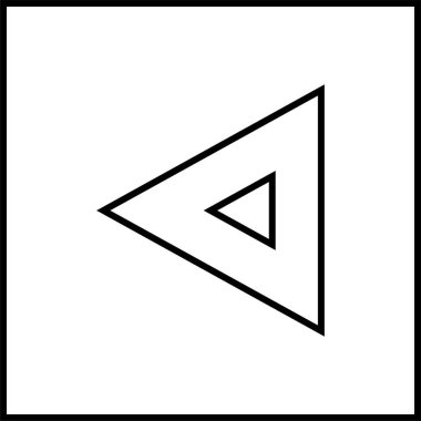 kullanıcı arayüzü ok simgesi, vektör illüstrasyonu