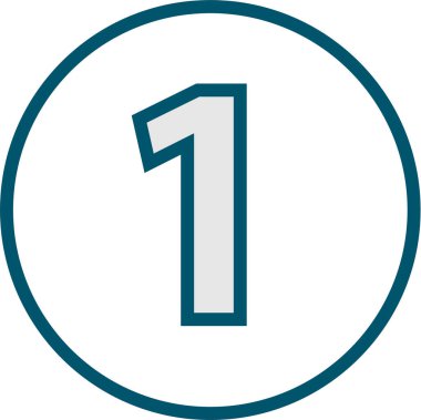 Bir b simgesinin vektör illüstrasyonu