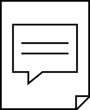  SMS ve Metin konuşma ikonu vektör illüstrasyonu