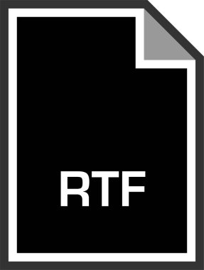 dosya biçimi vektör illüstrasyonu